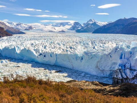 Perito Moreno from above