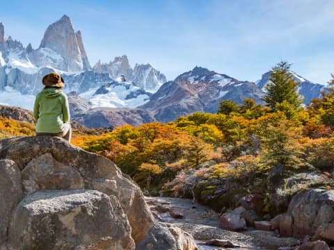 Looking towards Mt Fitzroy