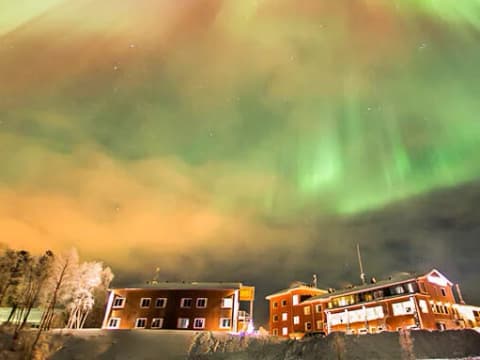 Aurora about Hotel Inari, Visit Inari