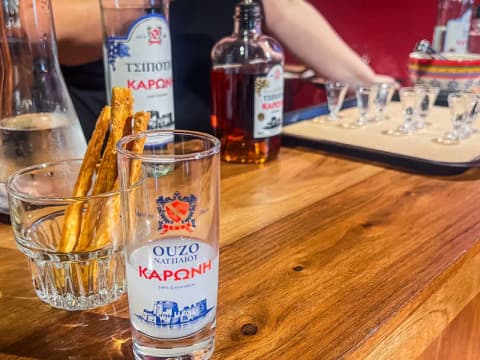 Ouzo Tasting